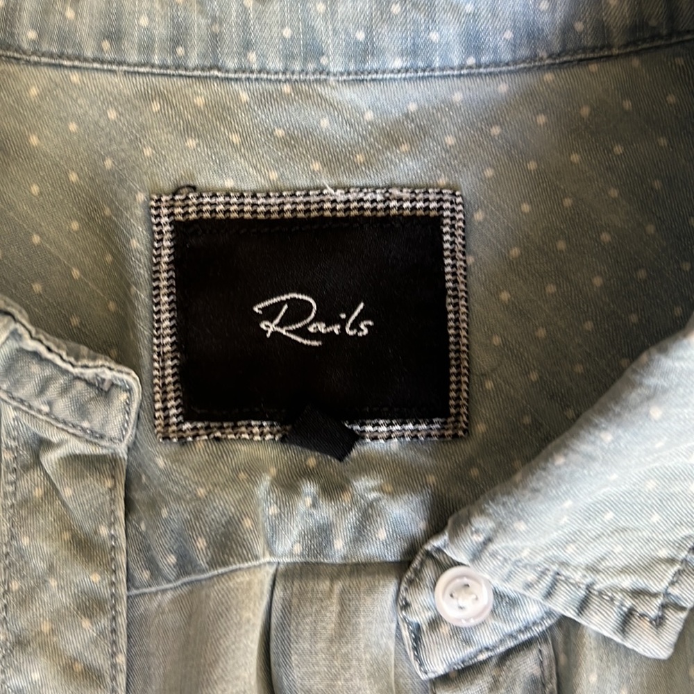 Rails Polka Dot Button Up - image 4